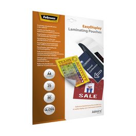 Fellowes Pochette de plastification, autocollant, A4
