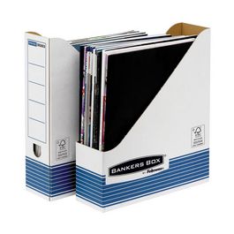 Fellowes Porte-revues BANKERS BOX SYSTEM, bleu x10