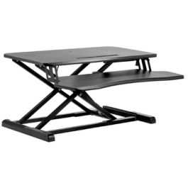 Fellowes Station de travail assis-debout Corsivo, noir
