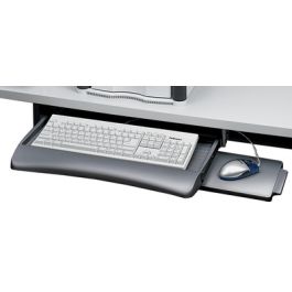 Fellowes Tiroir pour clavier avec tablette souris, graphite