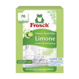 Frosch Tablettes lave-vaisselle Classic Limone, 70 pièces
