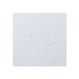 GBC Couverture de reliure Grain cuir, A4, 250 g/m2, blanc