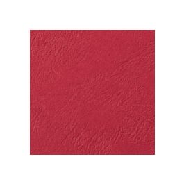 GBC Couverture de reliure Grain cuir, A4, 250 g/m2, rouge