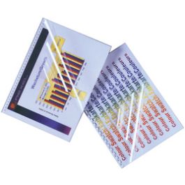 GBC Couverture de reliure HiClear, A5, cristallin, 0,24 mm