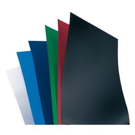 GBC Couverture de reliure PolyOpaque, A4, 0,30 mm, noir