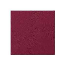 GBC Couverture de reliure grain cuir, A4, rouge foncé