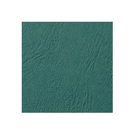 GBC Couverture de reliure grain cuir, A4, vert foncé