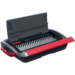 GBC Perforelieuse CombBind CB15, noir/rouge/argent