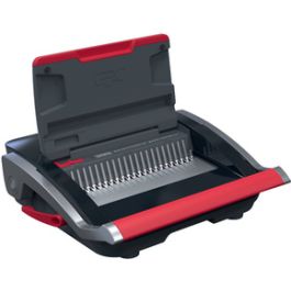GBC Perforelieuse CombBind CB25, noir/rouge/argent