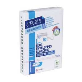 GPV Enveloppes précasées, DL, 110 x 220 mm, blanc