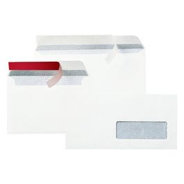 GPV Enveloppes, DL, 110 x 220 mm, avec fenêtre, blanc