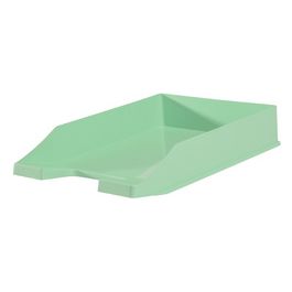 HAN Corbeille à courrier KLASSIK, polystyrène, vert pastel x10