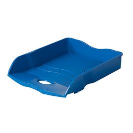 HAN Corbeille à courrier Re-LOOP, A4, plastique éco, bleu x6