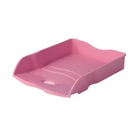 HAN Corbeille à courrier Re-LOOP, A4, plastique éco, rose x6