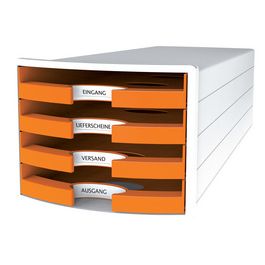 HAN Module de rangement IMPULS 2.0, 4 tiroirs ouverts, blanc