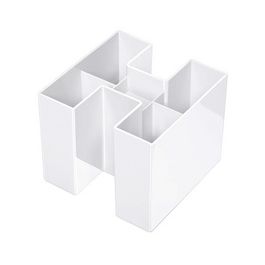 HAN Multipot à crayons BRAVO, 5 compartiments, blanc