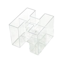 HAN Multipot à crayons BRAVO, 5 compartiments, transparent