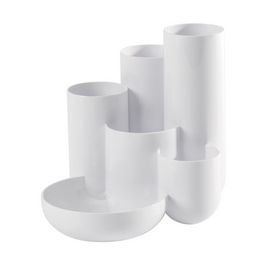 HAN Multipot à crayons CAMPUS, 6 pots, polystyrène, blanc