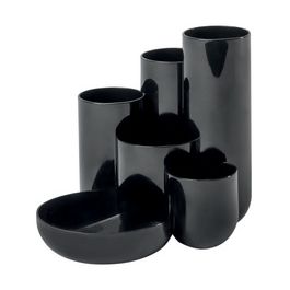 HAN Multipot à crayons CAMPUS, 6 pots, polystyrène, noir