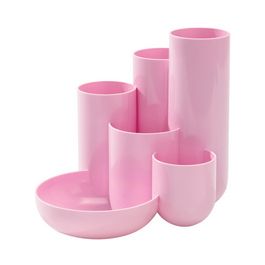 HAN Multipot à crayons CAMPUS, 6 pots, rose pastel