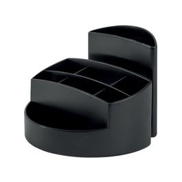 HAN Multipot à crayons RONDO KARMA, 9 compartiments, noir