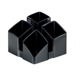 HAN Multipot à crayons SCALA, polystyrène, noir