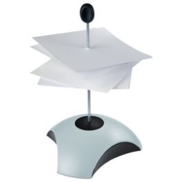 HAN Pique-notes DELTA, polystyrène, gris clair/noir