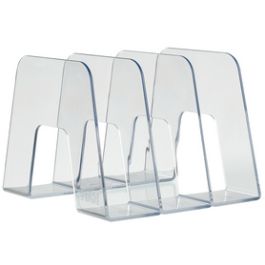 HAN Porte-revues SORTER, A4, 3 compartiments, transparent x2