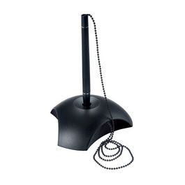 HAN Porte-stylo à bille DELTA, plastique, noir