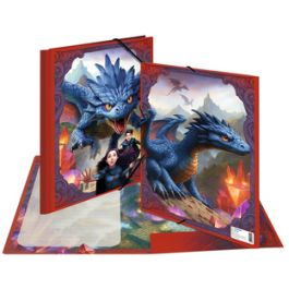 HERMA Chemise à élastique "Dragons", carton, A4