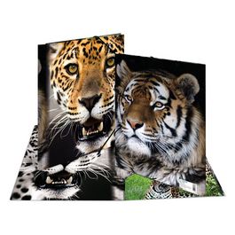 HERMA Chemise à élastique "léopard", en PP, A3,