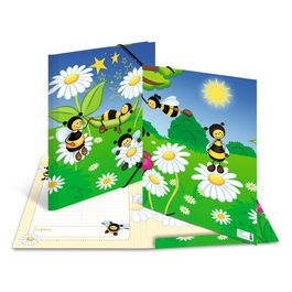 HERMA Chemise à élastiques animaux "Prairie mellifère", A3