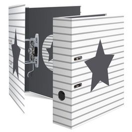 HERMA Classeur à levier "Stars", pointillés en blanc, A4