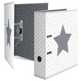 HERMA Classeur à levier "Stars", pointillés en blanc, A4