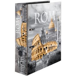 HERMA Classeur à levier à motifs "Rome", A4, dos: 70 mm