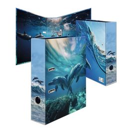 HERMA Classeur à motif "Animaux préférés" Dauphin, A4