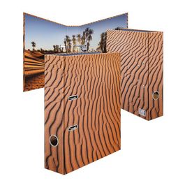 HERMA Classeur à motifs "Nature", A4, Sand