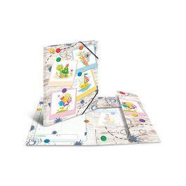 HERMA Eckspannermappe "Sandkastenfreunde", Karton, DIN A4