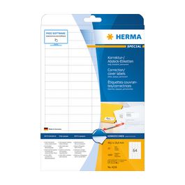HERMA Etiquette couvrante/correctrice SPECIAL, 210 x 297 mm