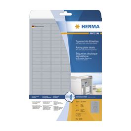 HERMA Etiquette de plaque signalétique SPECIAL,63,5 x 29,6mm