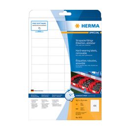 HERMA Etiquette film SPECIAL, 210 x 297 mm, enlevable