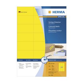 HERMA Etiquette universelle SPECIAL, 210 x 297 mm, rouge