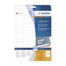 HERMA Etiquette universelle SPECIAL, 60 x 60 mm, blanc