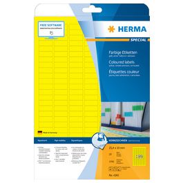 HERMA Etiquette universelle SPECIAL, 70 x 37 mm, vert