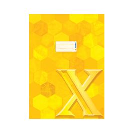 HERMA Heftschoner X, aus Karton, DIN A4, gelb x10