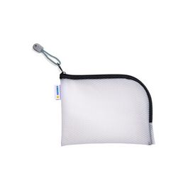 HERMA Pochette à fermeture à zip "Mesh Bags", A7, noir