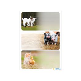 HERMA Étiquette pour livre "Animaux de la ferme"