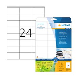 HERMA Étiquette universelle recyclée, 70 x 36 mm