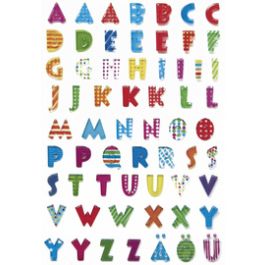 HERMA stickers alphabet MAGIC, A-Z, gravé Stone