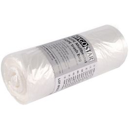 HYGOCLEAN Sac poubelle, 18 l, 8 microns, transparent